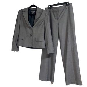 Ann Taylor Gray Suit Size 6